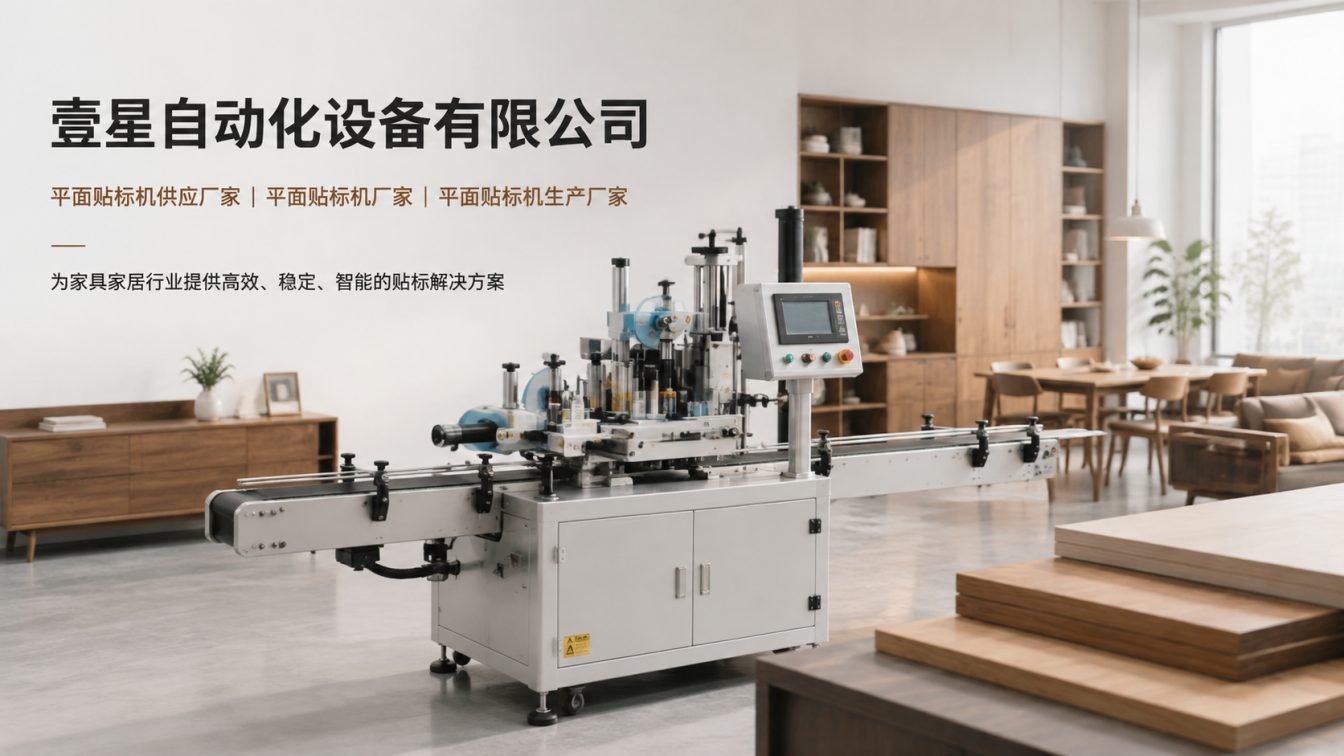 恩平家具贴标贴胶自动化设备
